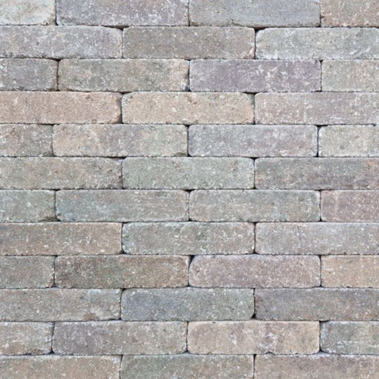 Stonique getrommelde Waalformaat 7 cm Oud Brons