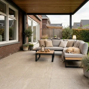 Beste Koop Uni Texture Ivory 60x60
