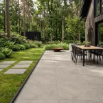 Beste Koop Uni Texture Taupe 80×80