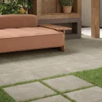Beste Koop Uni Texture Taupe 80×80