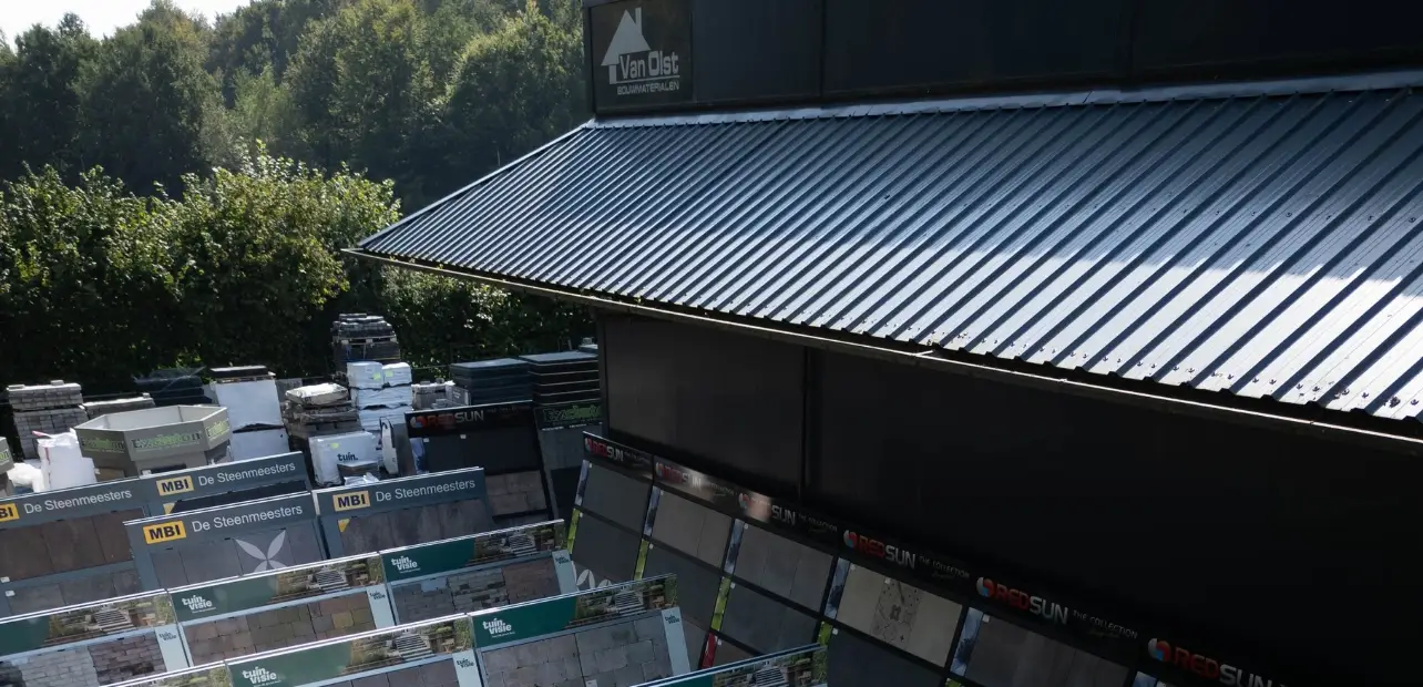 Showpresentatie buiten